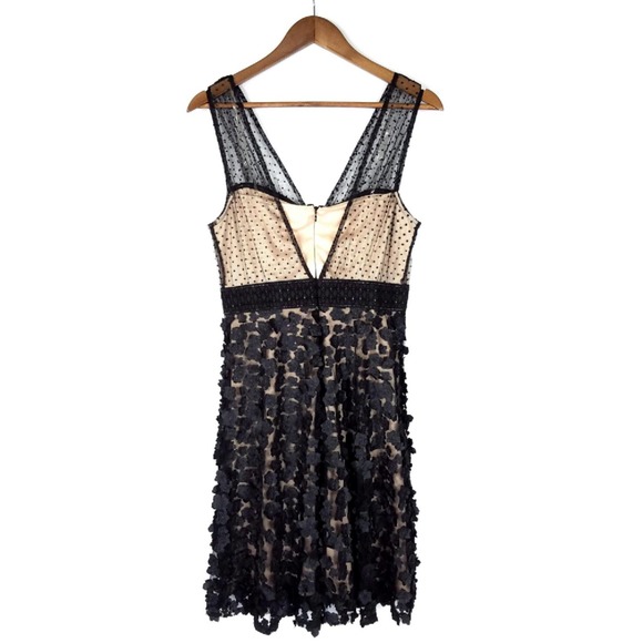 Altar'd State Black 3D Lace Floral Cocktail Dress - Picture 2 of 7